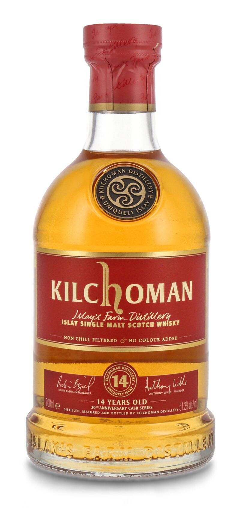 Kilchoman 14 YO Ex-Bourbon Islay Whisky 51,2% vol. 0,70l Kilchoman 14 YO Ex-Bourbon Islay Whisky 51,2% vol. 0,70l