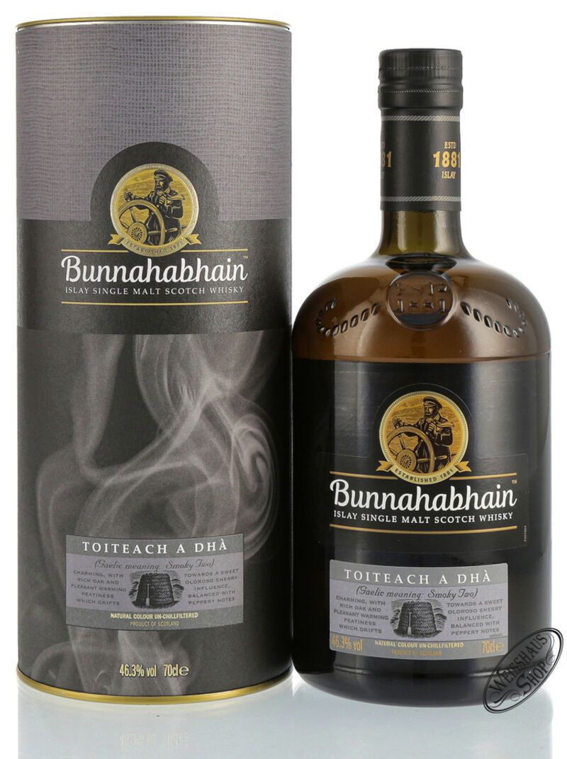 Bunnahabhain Toiteach A Dha Islay Whisky 46,3% vol. 0,70l Bunnahabhain Toiteach A Dha Islay Whisky 46,3% vol. 0,70l