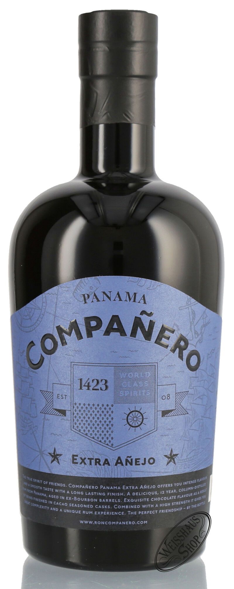 Companero Ron Panama Extra Anejo Rum 54% vol. 0,70l