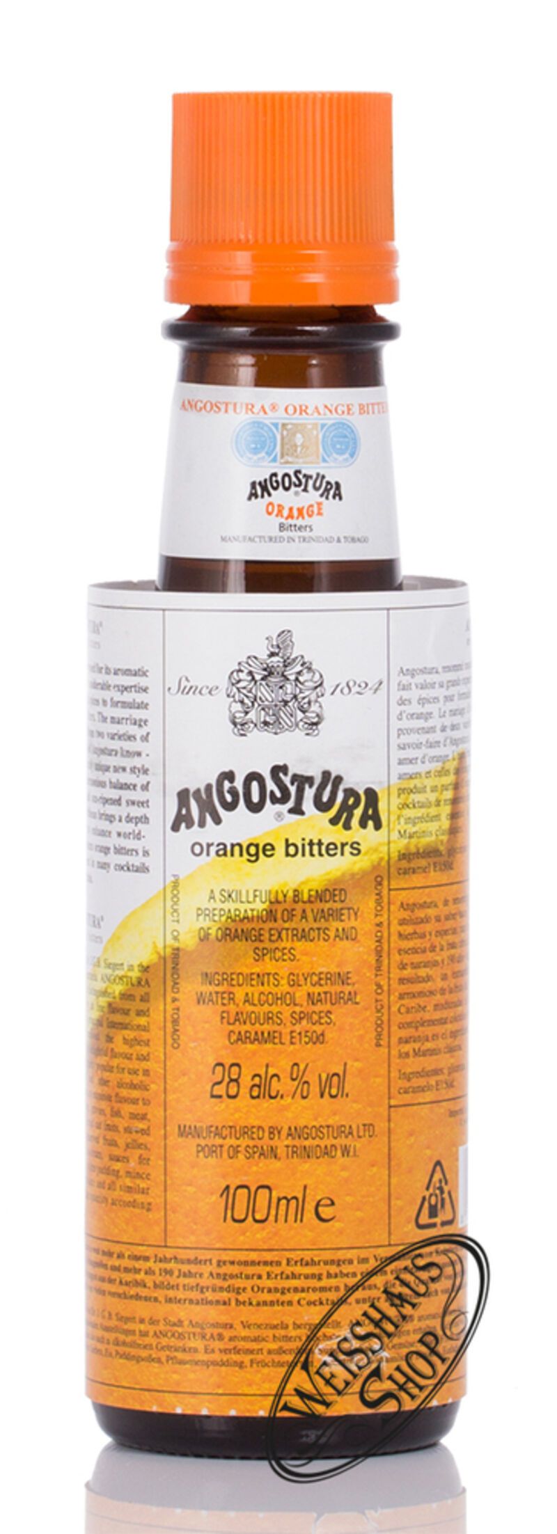 Angostura Orange Bitter 28% vol. 0,10l Angostura Orange Bitter 28% vol. 0,10l
