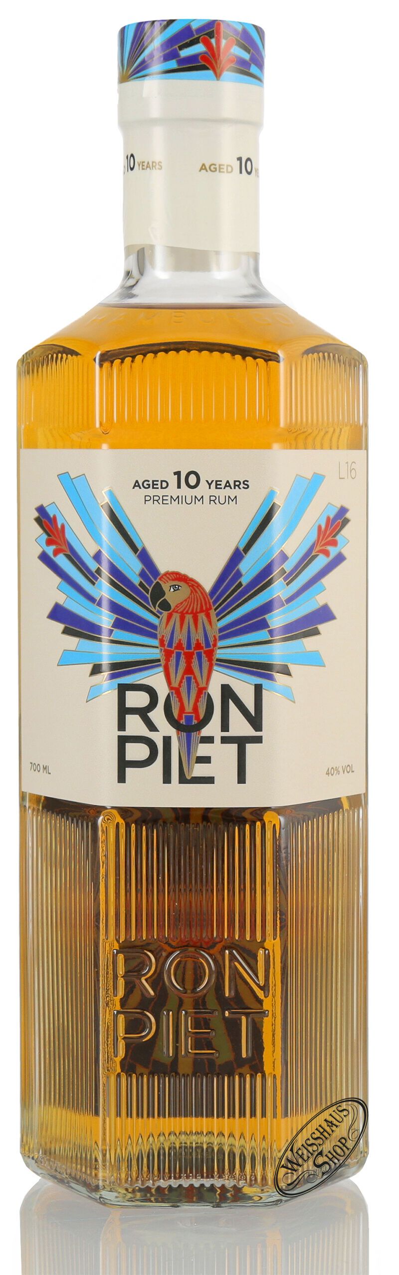Ron Piet 10 YO Rum 40% vol. 0,70l Ron Piet 10 YO Rum 40% vol. 0,70l