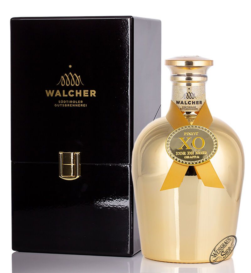Walcher Pinot XO L'Or de Noir Grappa 40% vol. 0,70l Walcher Pinot XO L'Or de Noir Grappa 40% vol. 0,70l
