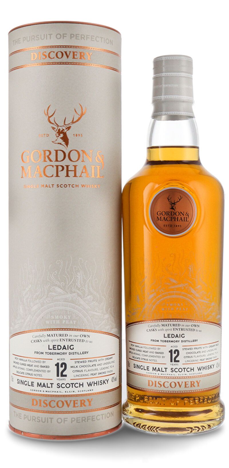 Ledaig 12 YO G&M Discovery Whisky 43% vol. 0,70l