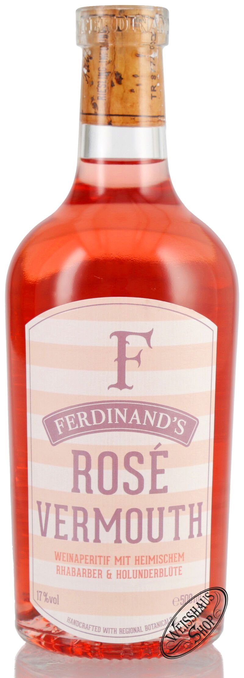 Ferdinands Rosé Vermouth 17% vol. 0,50l Ferdinands Rosé Vermouth 17% vol. 0,50l