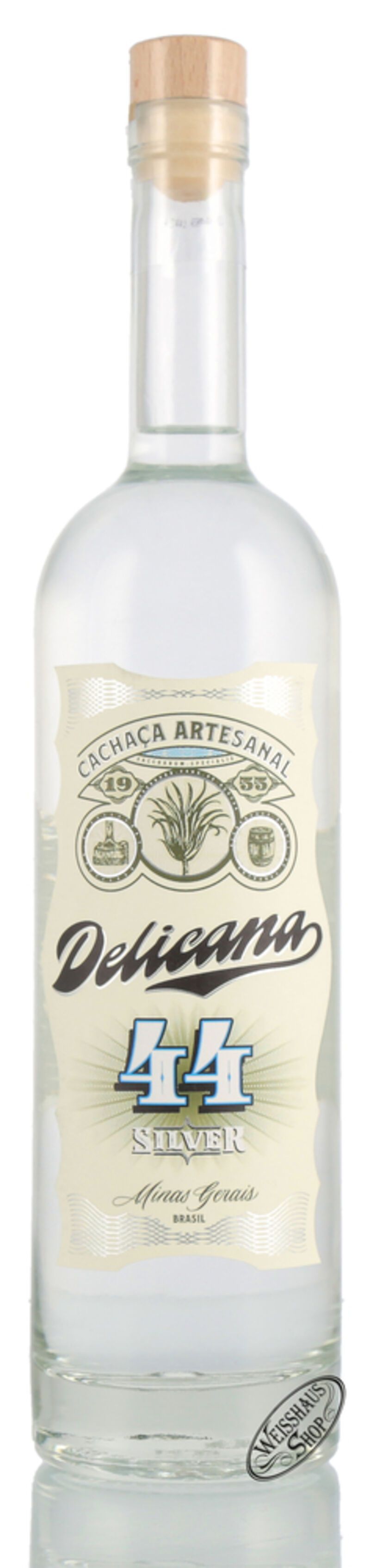 Delicana Silver 44 Cachaca 44% vol. 0,70l