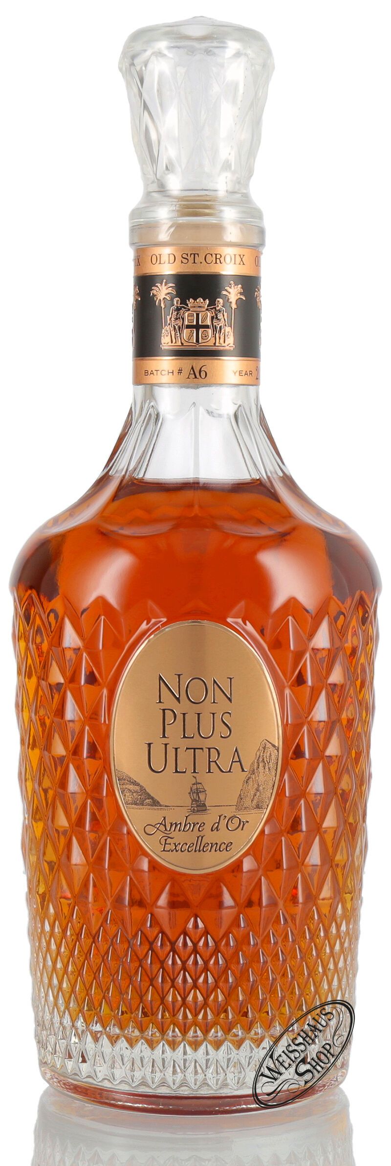 Old St. Croix Non Plus Ultra Ambre d'Or Excellence 42% vol. 0,70l