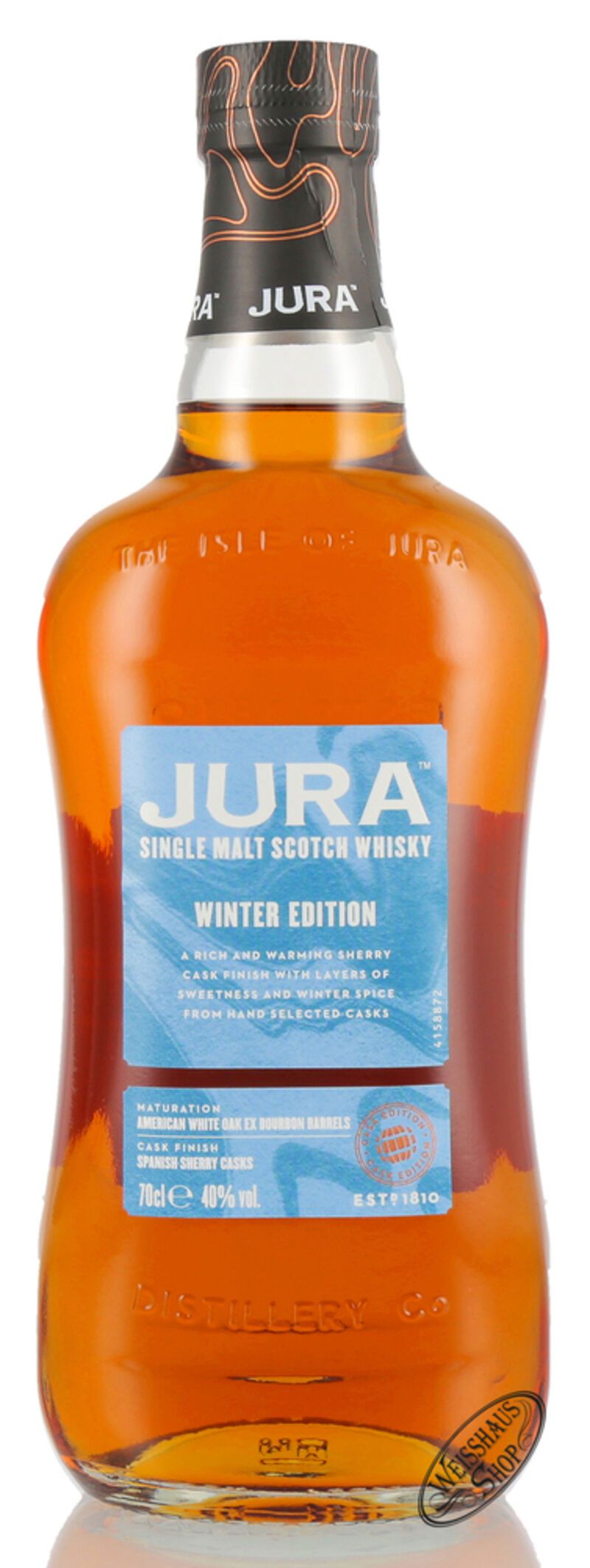 Isle Of Jura Winter Cask Whisky 40% vol. 0,70l Isle Of Jura Winter Cask Whisky 40% vol. 0,70l
