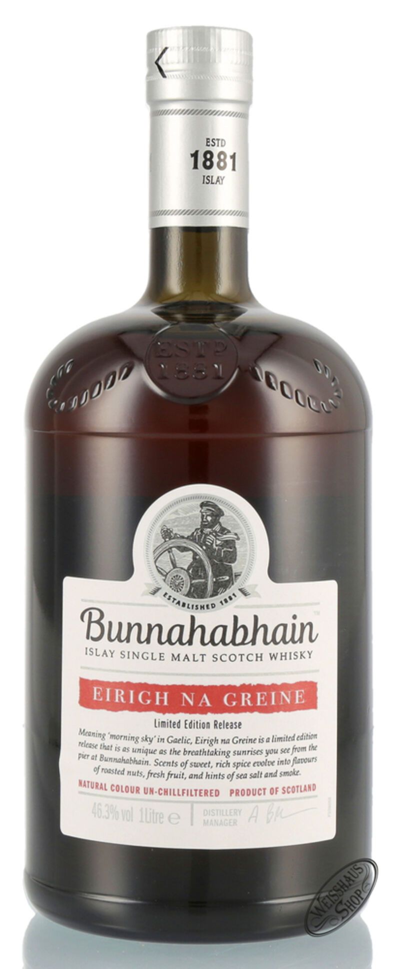 Bunnahabhain Eirigh na Greine Islay Whisky 46,3% vol. 1,0l
