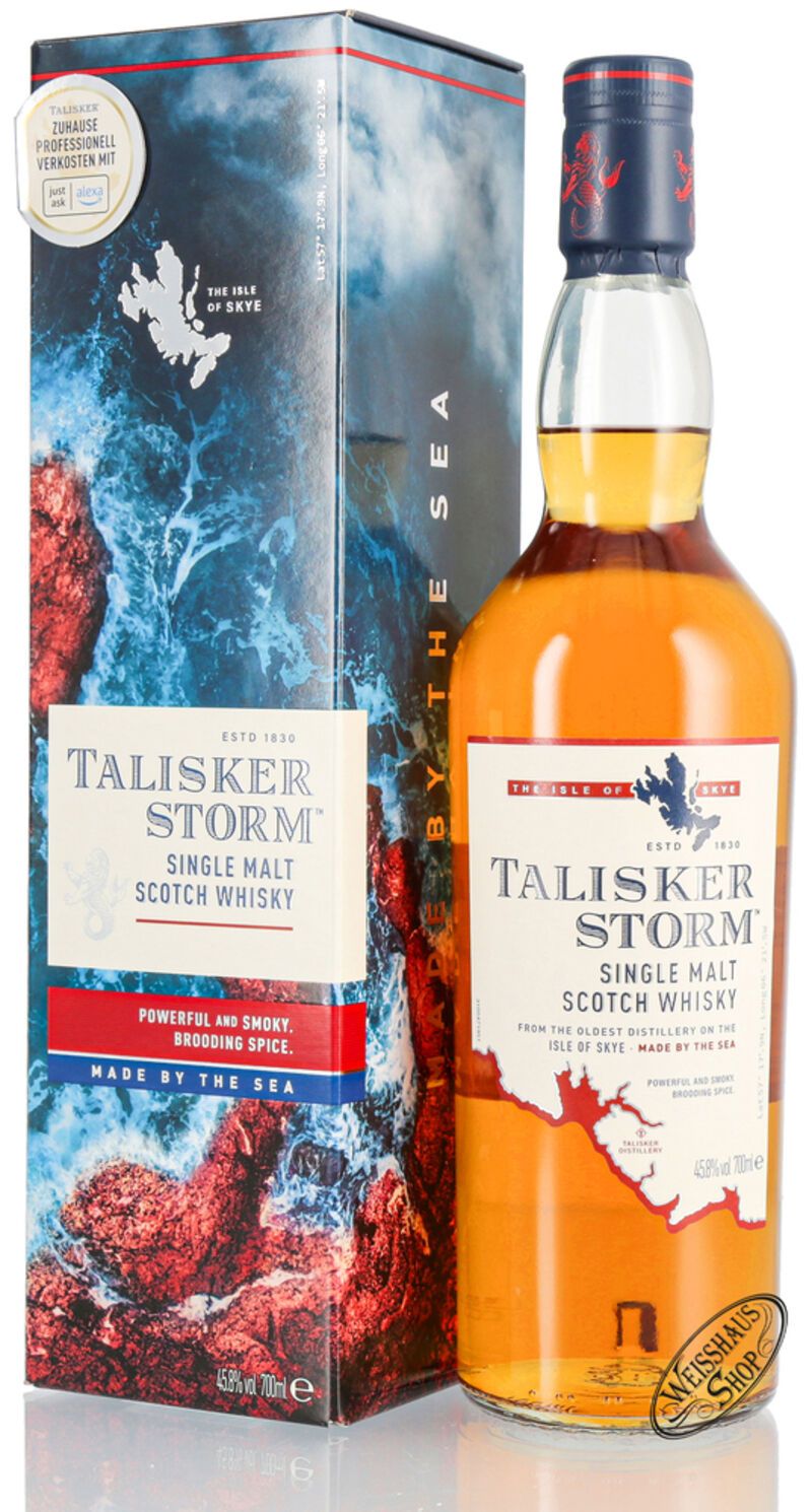 Talisker Storm Single Malt Scotch Whisky 45,8% vol. 0,70l Talisker Storm Single Malt Scotch Whisky 45,8% vol. 0,70l