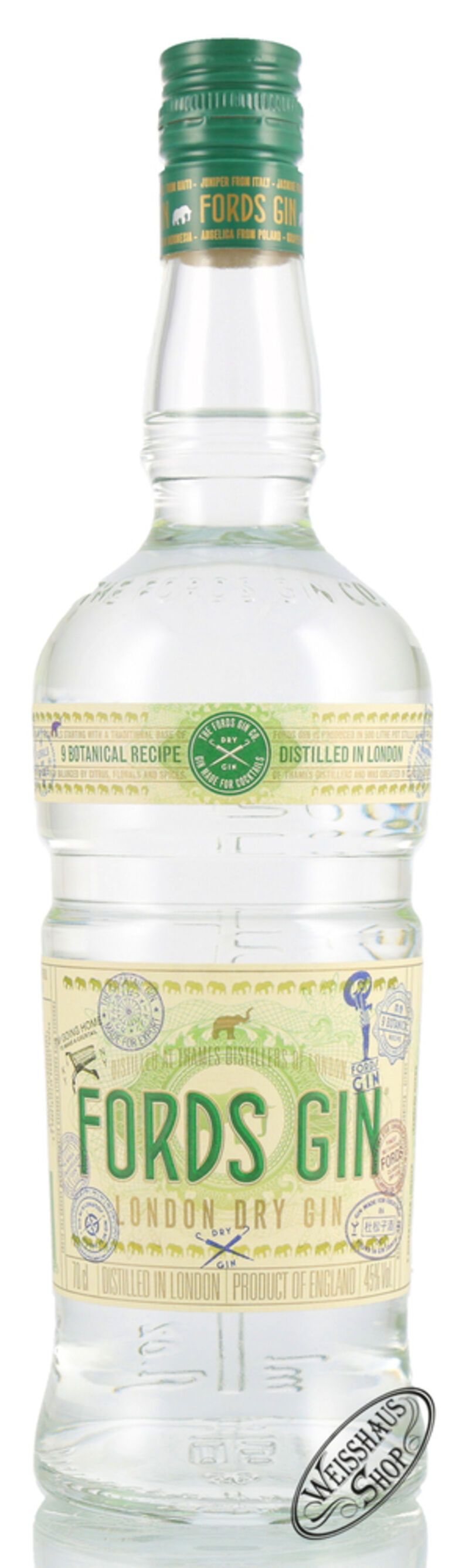 Fords London Dry Gin 45% vol. 0,70l