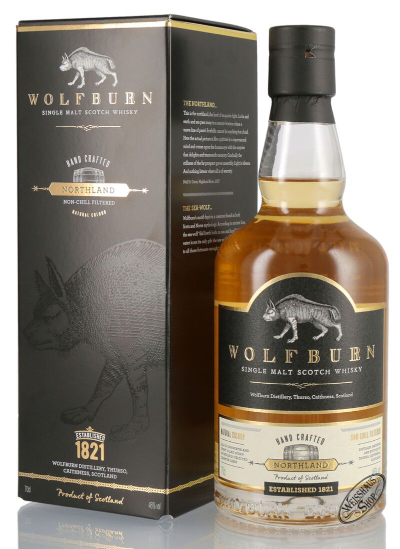 Wolfburn Northland Whisky 46% vol. 0,70l