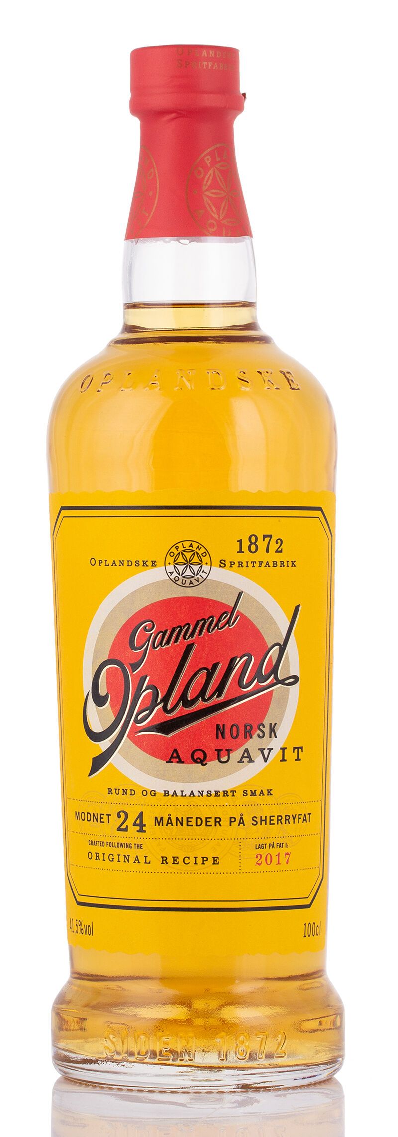 Gammel Opland Aquavit 41,5% vol. 1,0l