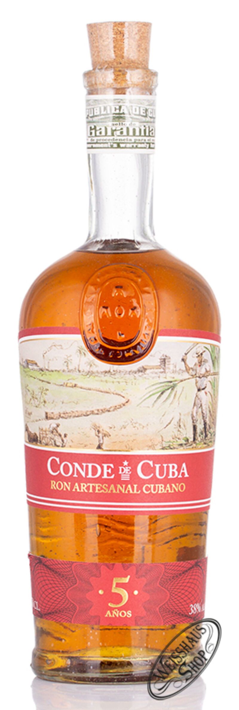 Conde de Cuba 5 Anos Rum 38% vol. 0,70l