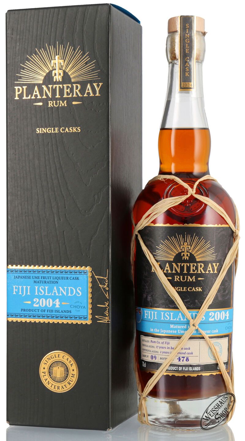 Planteray Fiji Vintage 2004 Single Cask Rum 48,4% vol. 0,70l Planteray Fiji Vintage 2004 Single Cask Rum 48,4% vol. 0,70l