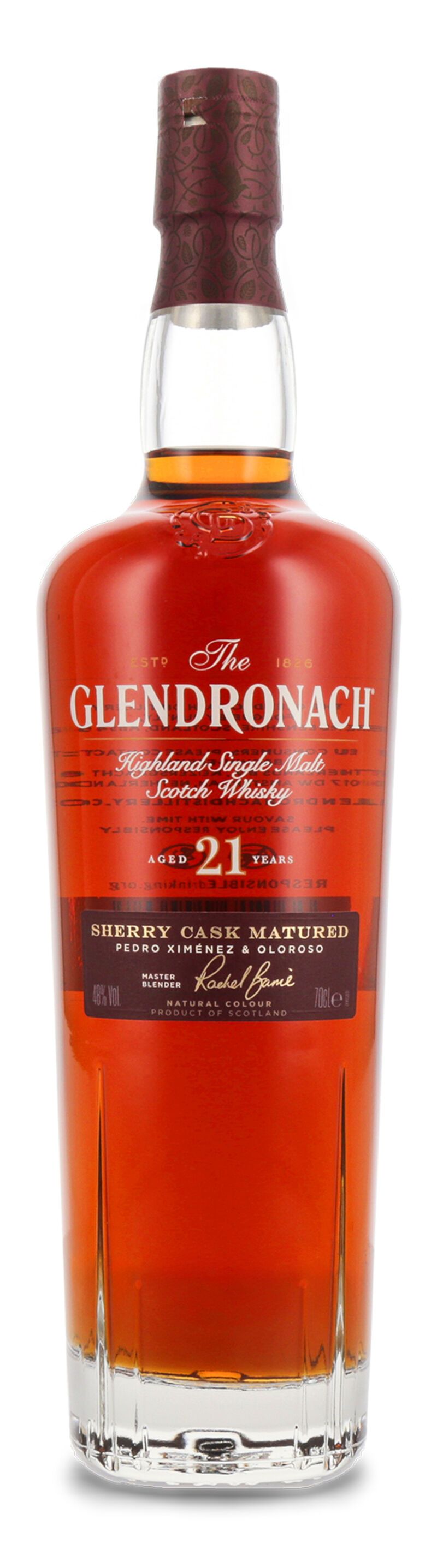 Glendronach 21 YO Whisky 48% vol. 0,70l