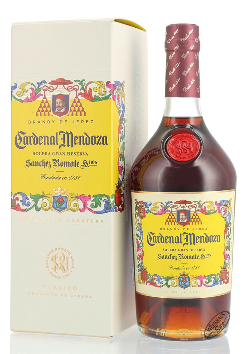 Cardenal Mendoza Solera Gran Reserva Brandy 40% vol. 0,70l