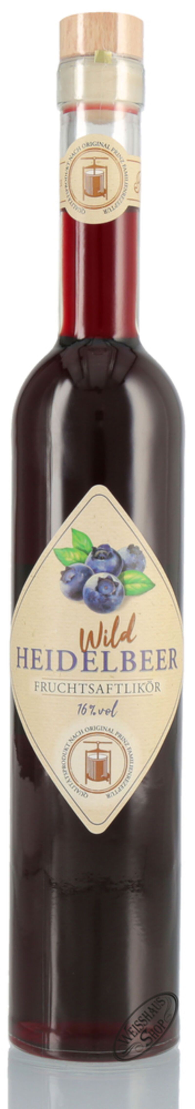 Prinz Wildheidelbeer Likör 16% vol. 0,50l