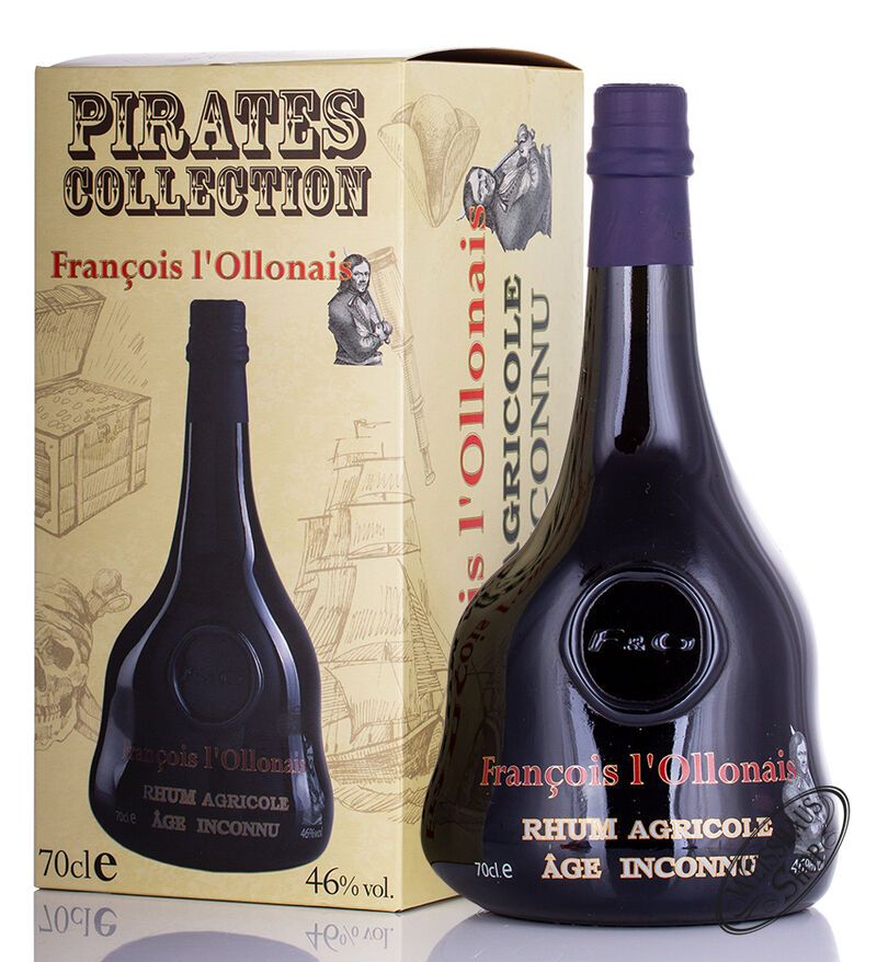 Pirates Legend Collection Francois L'Ollonais Rhum 46% vol. 0,70l