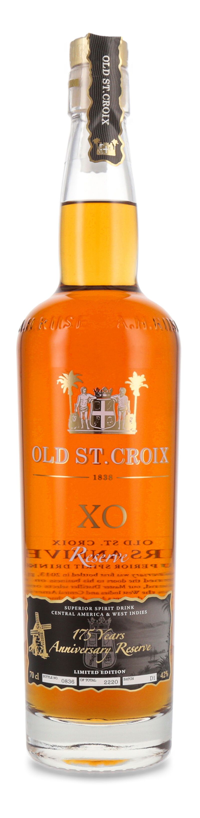 Old St. Croix XO Reserve 175 YO Anniversary Limited Edition 42% vol. 0,70l