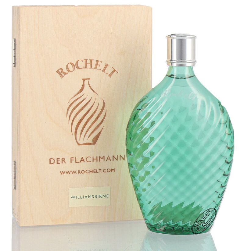 Rochelt Williamsbirne 50% vol. 0,10l Flachmann Rochelt Williamsbirne 50% vol. 0,10l Flachmann