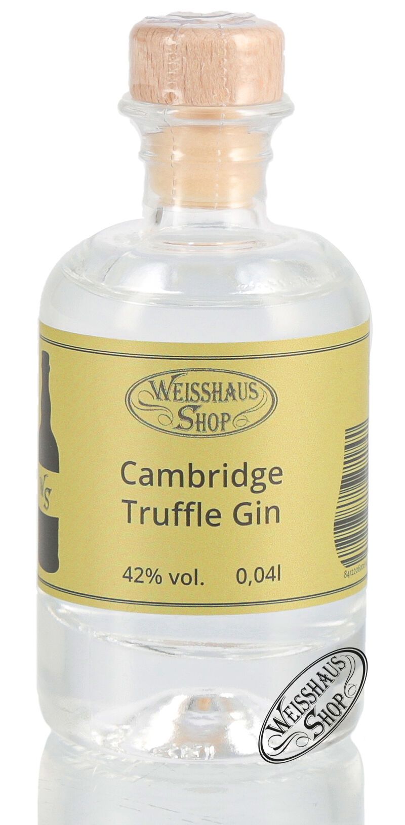Cambridge Truffle Gin 42% vol. 0,04l Weisshaus Sample Cambridge Truffle Gin 42% vol. 0,04l Weisshaus Sample