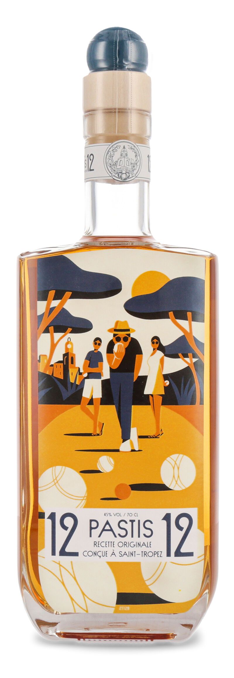 Pastis de Saint Tropez 12/12 45% vol. 0,70l Pastis de Saint Tropez 12/12 45% vol. 0,70l