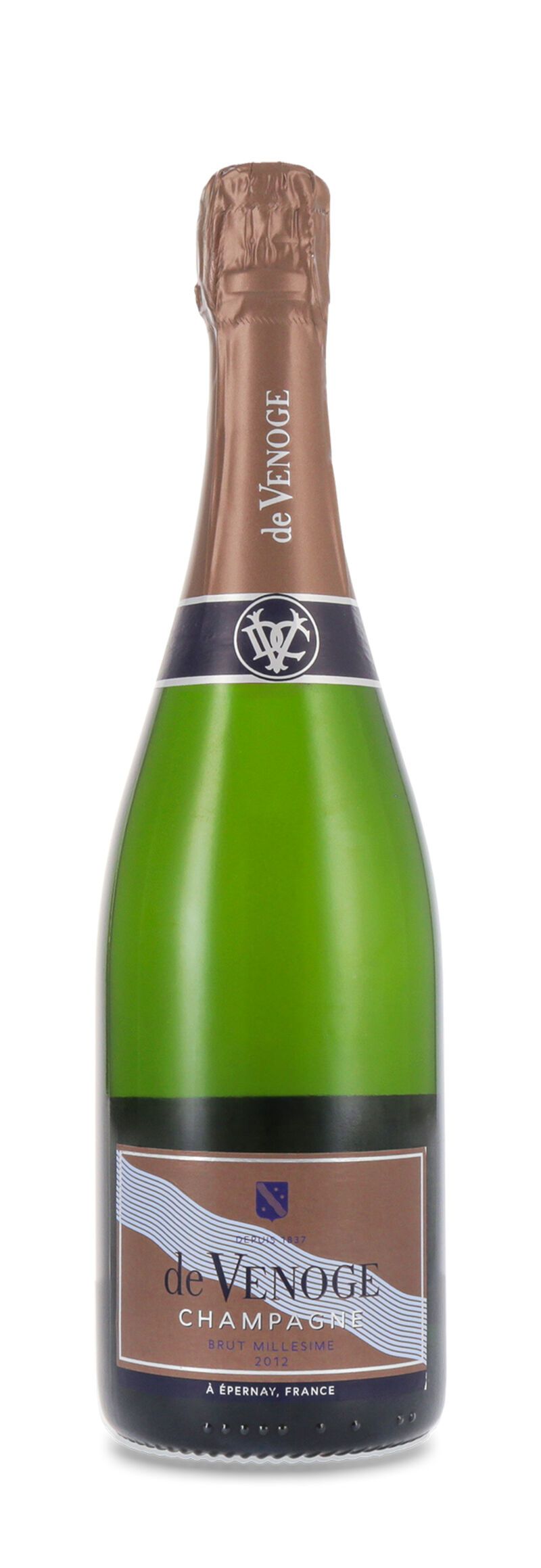 De Venoge Champagner Cordon Bleu Vintage 2012 12% vol. 0,75l Geschenkkarton