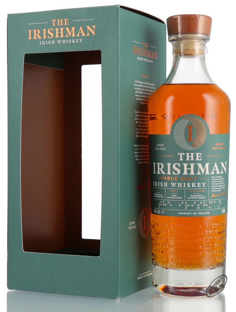 The Irishman Irish Single Malt Whiskey 40% vol. 0,70l