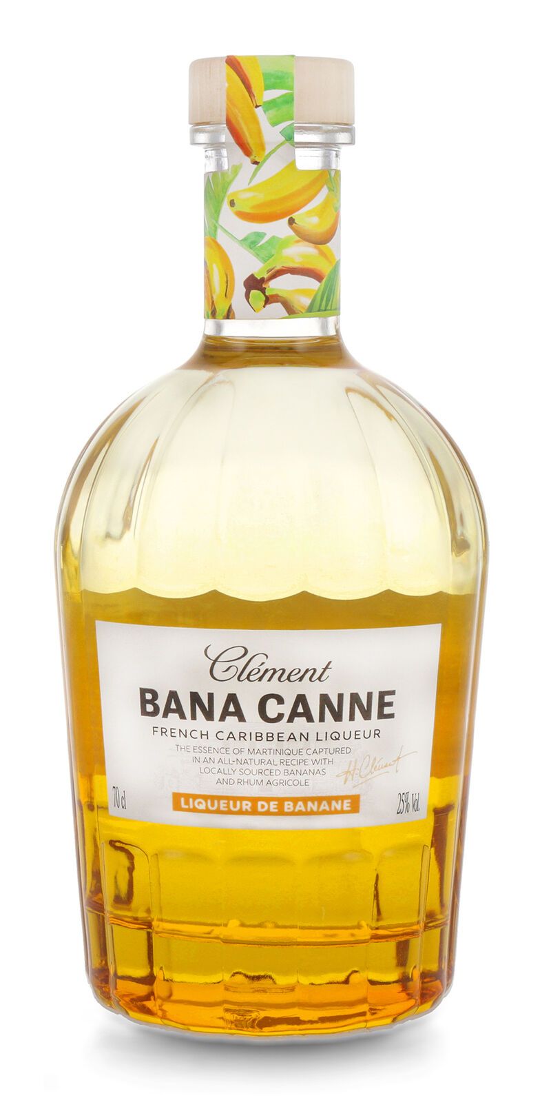 Clement Bana Canne Banana Liqueur 25% vol. 0,70l