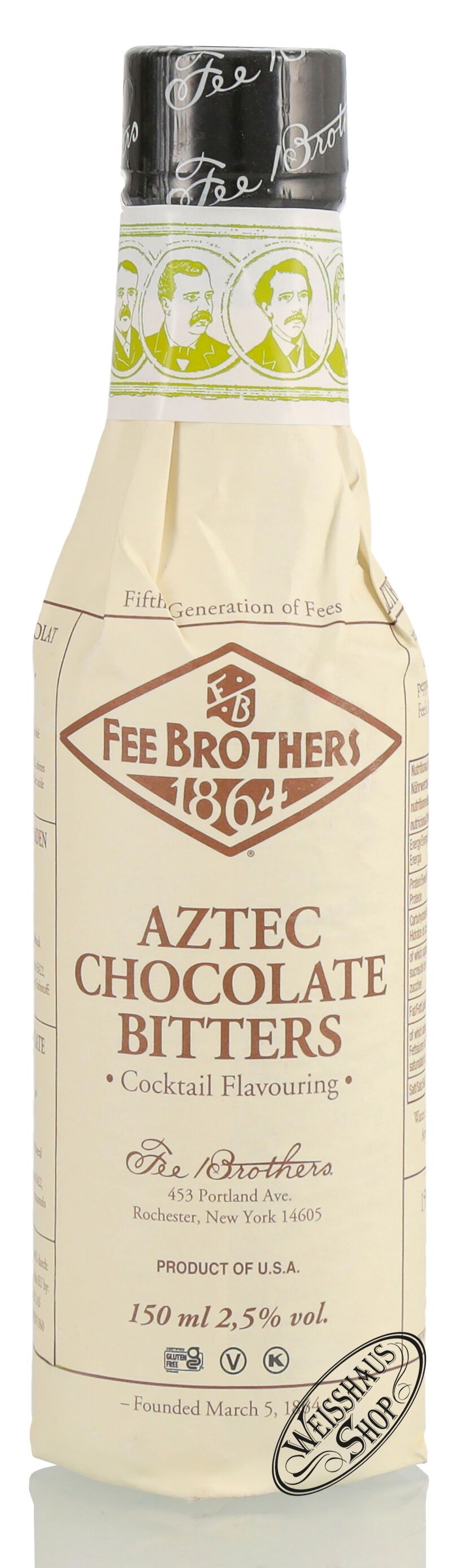 Fee Brothers Aztec Chocolate Bitters 2,5% vol. 0,15l