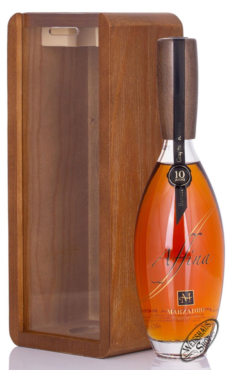 Marzadro Grappa Affina Rovere 46,5% vol. 0,35l Marzadro Grappa Affina Rovere 46,5% vol. 0,35l