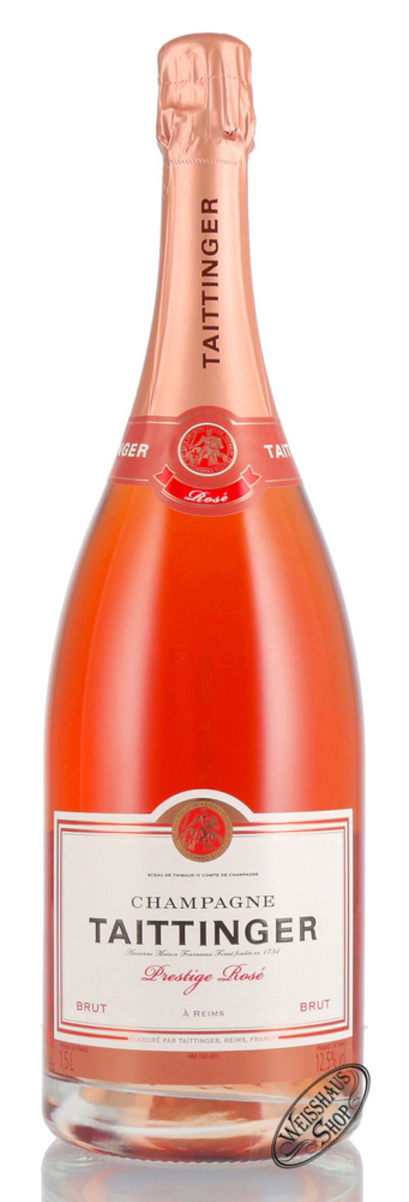 Taittinger Prestige Rosé Brut Champagner 12,5% vol. 1,50l Magnum Taittinger Prestige Rosé Brut Champagner 12,5% vol. 1,50l Magnum