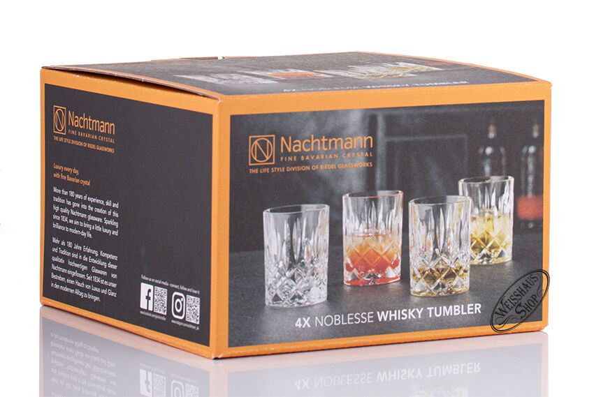 Weisshaus Shop Whisky/Rum Tumbler Set 4 Gläser Weisshaus Shop Whisky/Rum Tumbler Set 4 Gläser