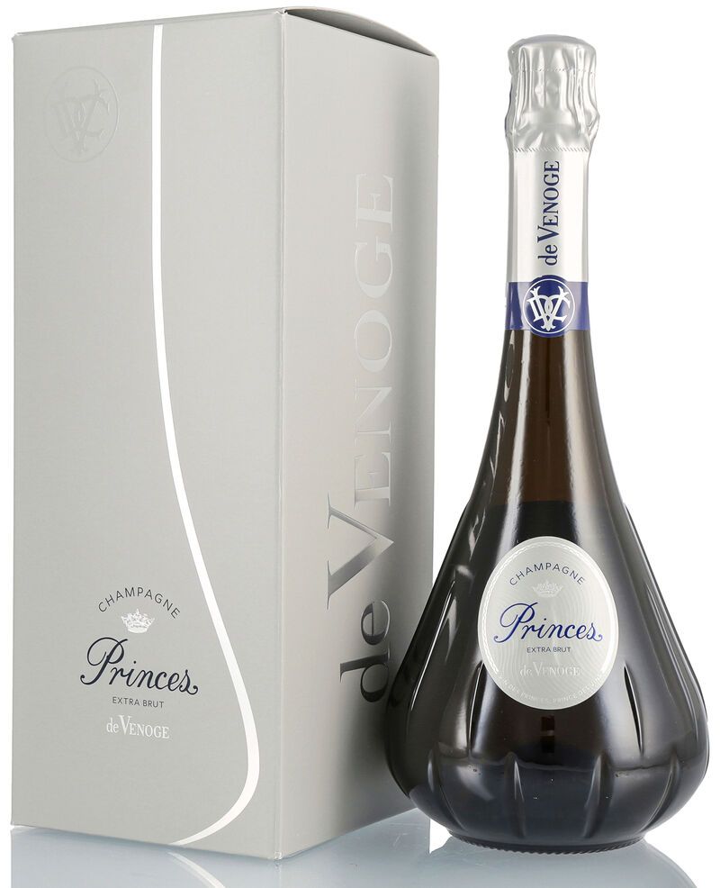De Venoge Princes Champagner Extra Brut 12% vol. 0,75l Geschenkkarton