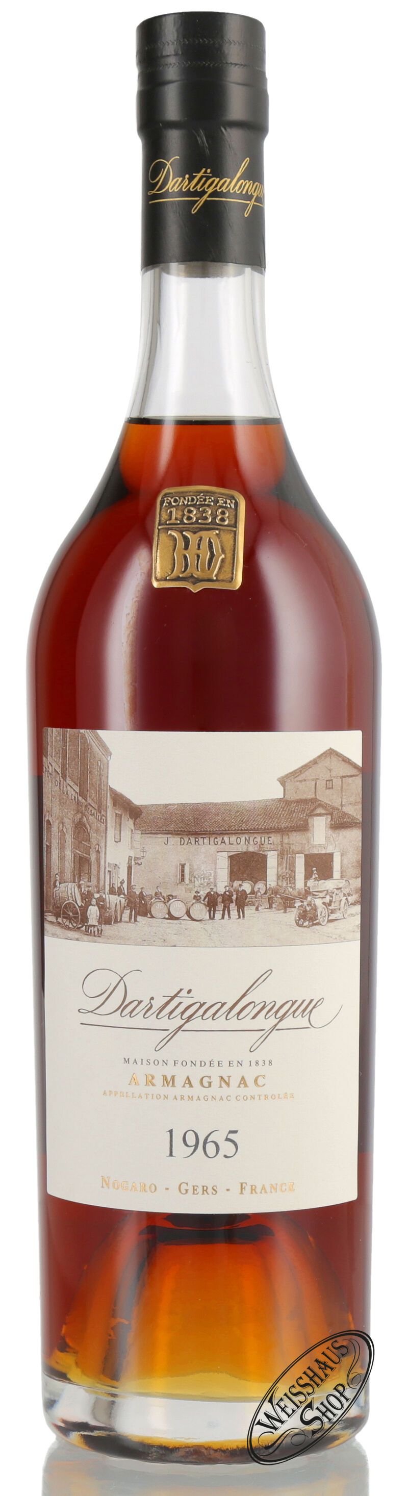 Dartigalongue Vintage 1965 Armagnac 42% vol. 0,70l