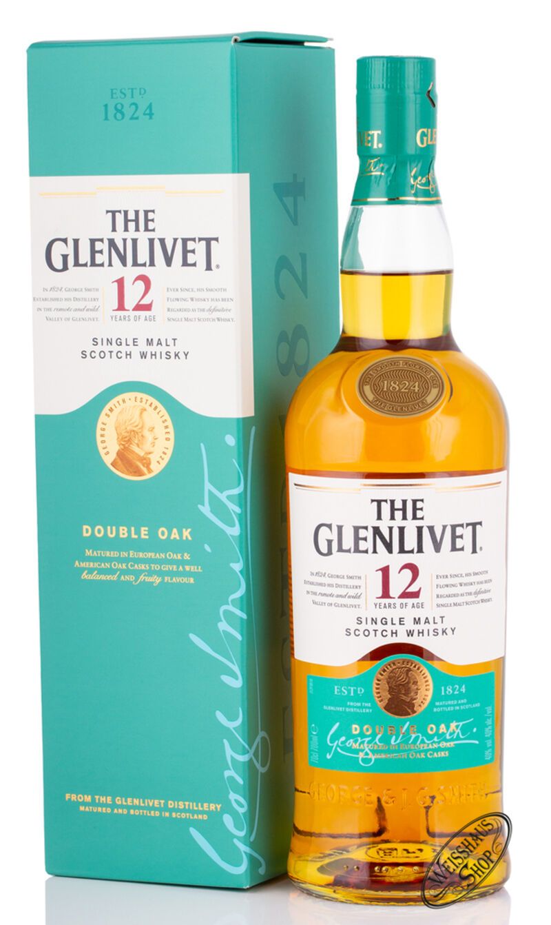 The Glenlivet 12 YO Whisky 40% vol. 0,70l