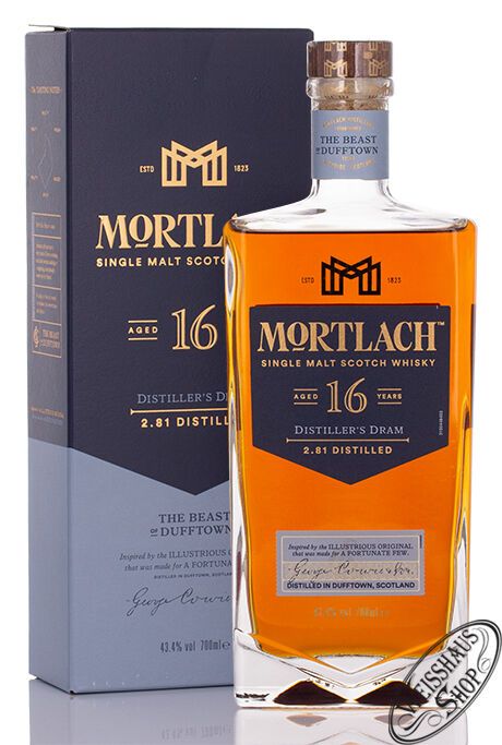 Mortlach 16 YO Single Malt Whisky 43,4% vol. 0,70l