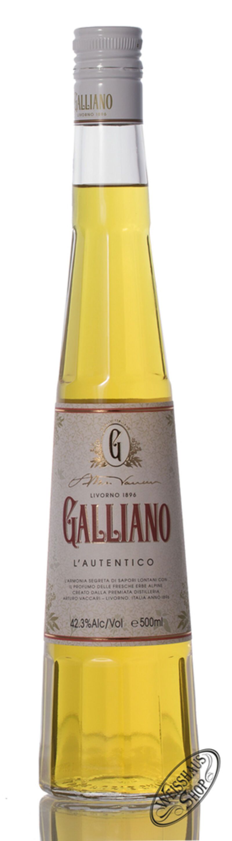Liquore Galliano L'Autentico 42,3 vol. 0,50l Weisshaus Shop