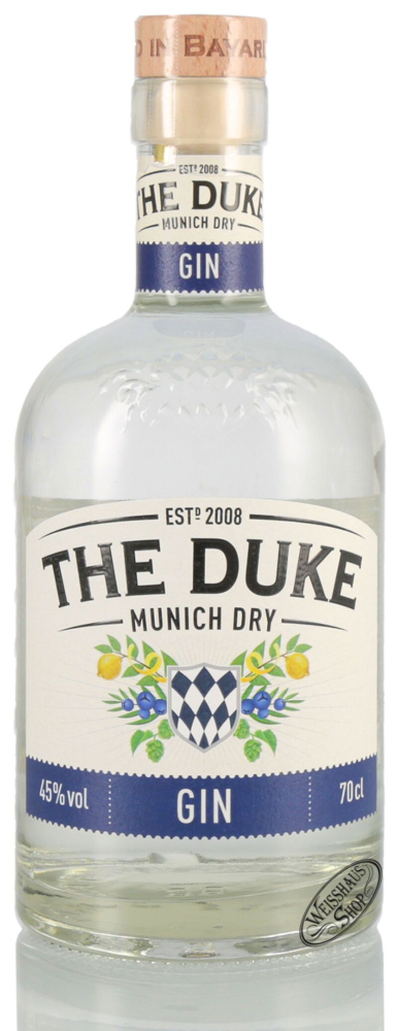 The Duke Munich Dry BIO Gin 45% vol. 0,70l