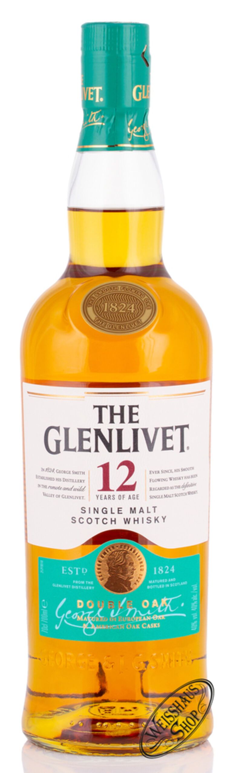 The Glenlivet 12 YO Whisky 40% vol. 0,70l | Weisshaus Shop