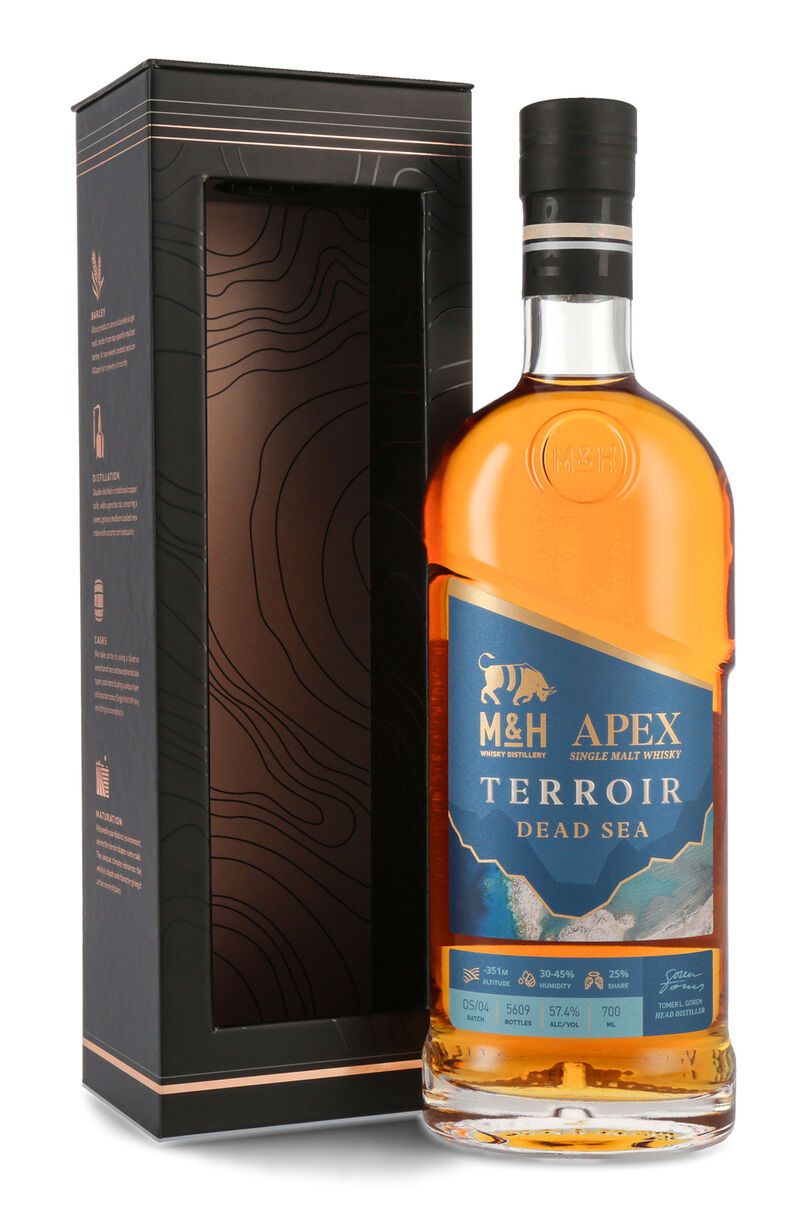 M&H APEX Dead Sea Edition 4 Whisky 57,4% vol. 0,70l