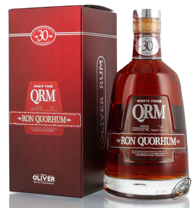 Quorhum 30 Aniversario Oporto Finished Rum 40% vol. 0,70l