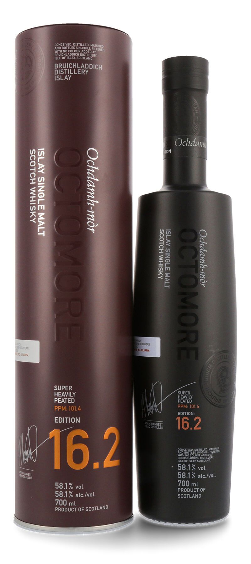 Bruichladdich Octomore 16.2 Islay Whisky 58,1% vol. 0,70l Bruichladdich Octomore 16.2 Islay Whisky 58,1% vol. 0,70l