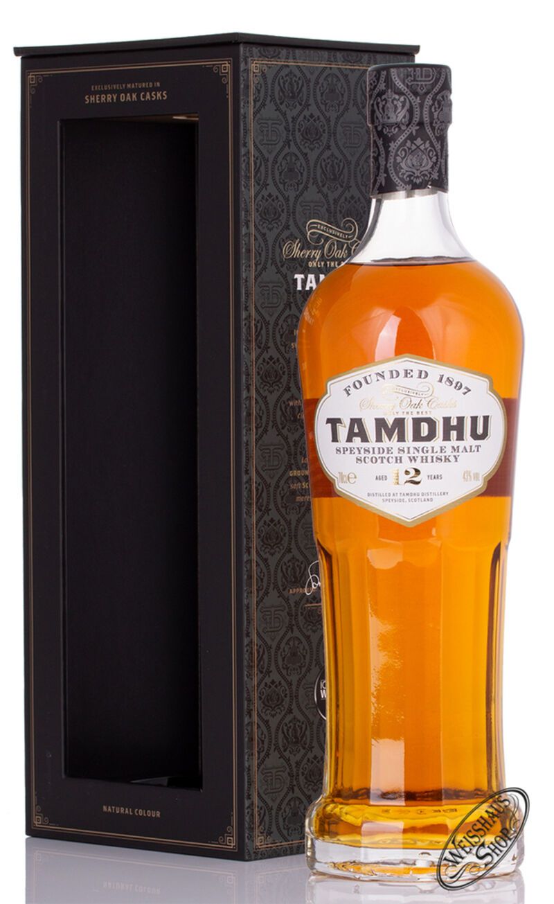 Tamdhu 12 YO Single Malt Whisky 43% vol. 0,70l