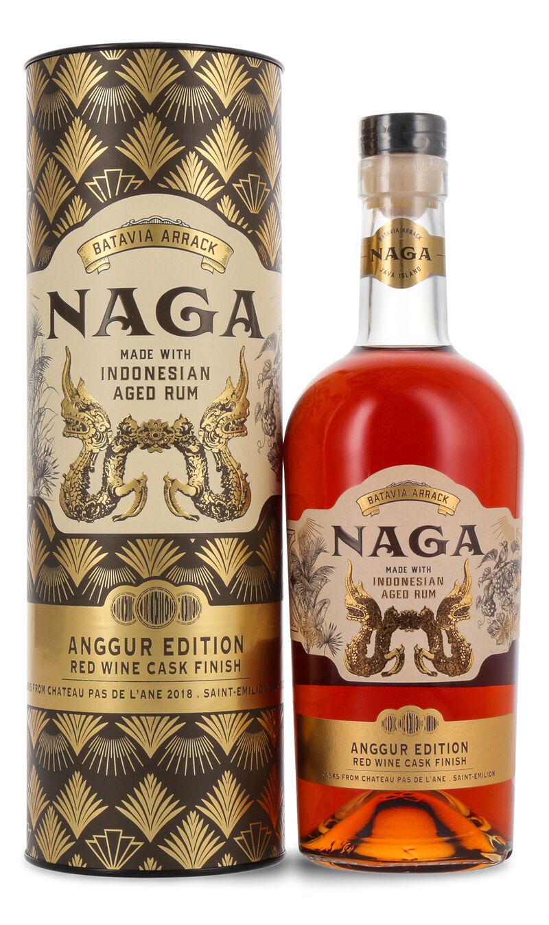 Naga Anggur Red Wine Cask Edition Indonesian Arrack 40% vol. 0,70l
