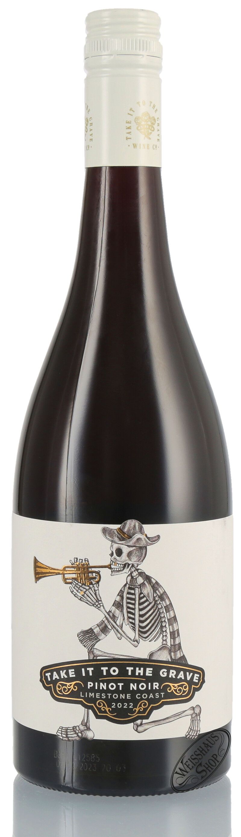Take it to the Grave Pinot Noir 2022 13,5% vol. 0,75l  Take it to the Grave Pinot Noir 2022 13,5% vol. 0,75l