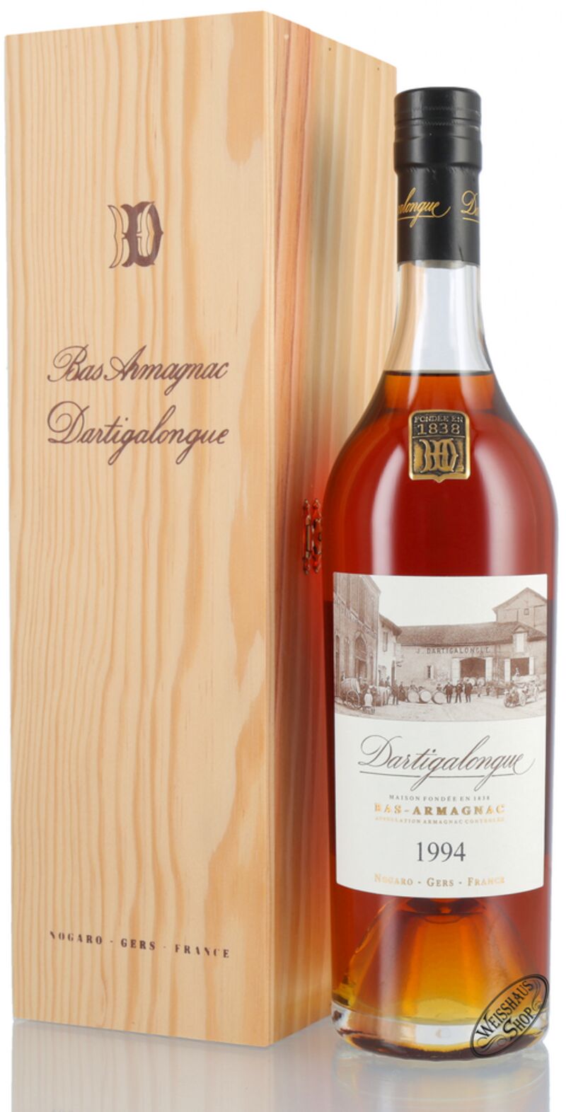 Dartigalongue Vintage 1994 Armagnac 40% vol. 0,70l