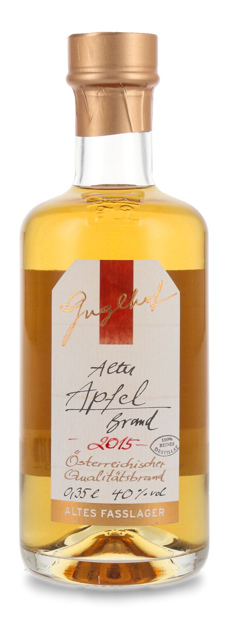 Guglhof Alter Apfel Brand 40% vol. Jahrgangsbrand 0,35l