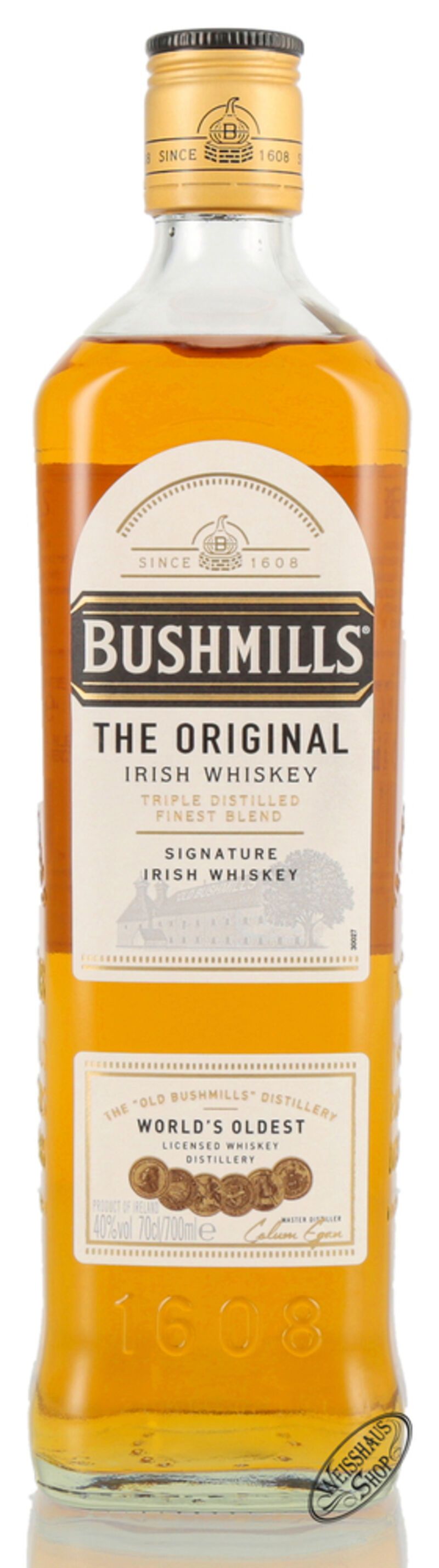 Bushmills Original Irish Whiskey 40% vol. 0,70l