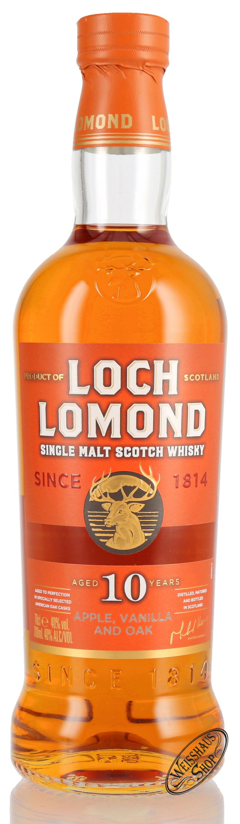 Loch Lomond 10 YO Single Malt Whisky 40% vol. 0,70l Loch Lomond 10 YO Single Malt Whisky 40% vol. 0,70l